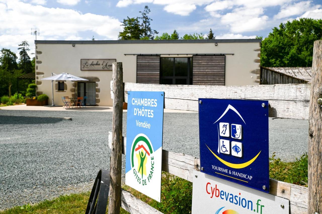 Les Chambres D'Aurore Chambretaud Exterior foto